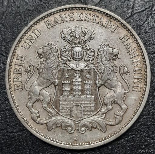 3 марки 1910 J. Гамбург