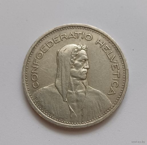 5 франков. 1954г. 835пр., Швейцария.Торг уместен.