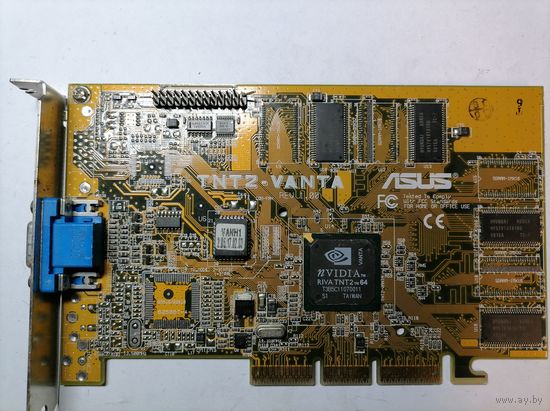 Видеокарта asus tnt2 vanta