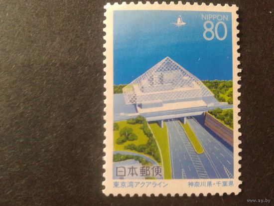 Япония 1997 дорога, развязка, туннель
