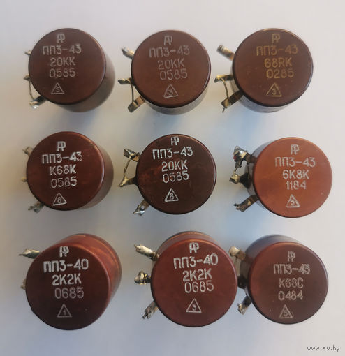 Резисторы ПП3, СП5