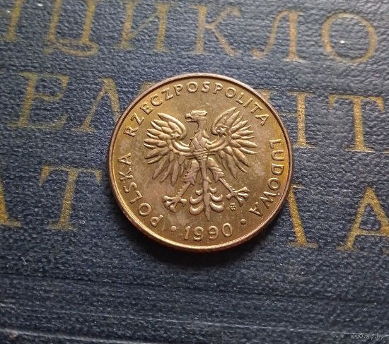 10 злотых 1990 Польша #02 XF