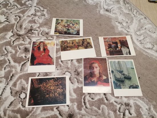 Картины советских художников 1977