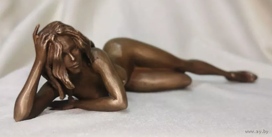 Статуэтка Обнажённая Красавица Бронза