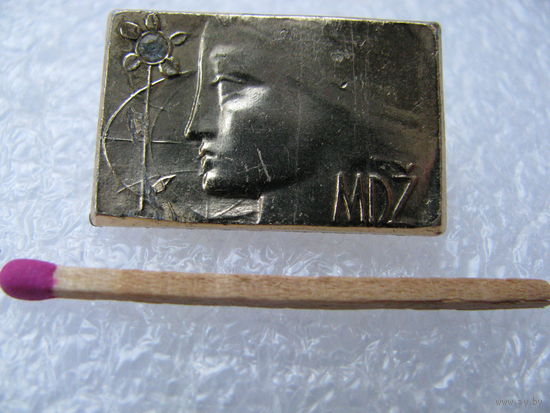 Знак. ЧССР. MDZ. Международный Женский день 8 марта. страза