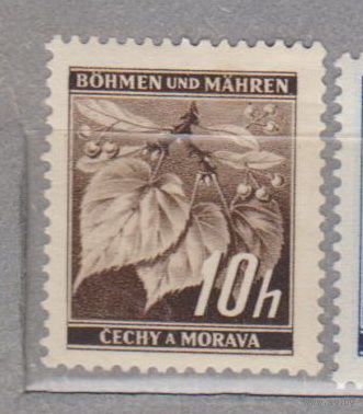 Германия рейх  Богемия и Моравия флора 1939 г  лот 6