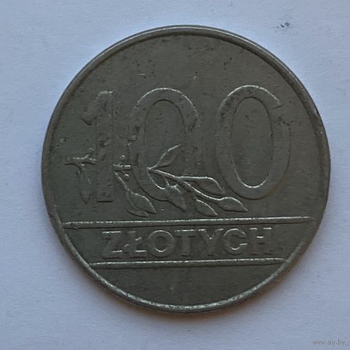 100 злотых 1990 Польша