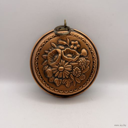 Медная форма для выпечки-панно. Италия. 3877