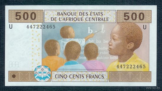 Камерун 500 франков 2002 год, UNC