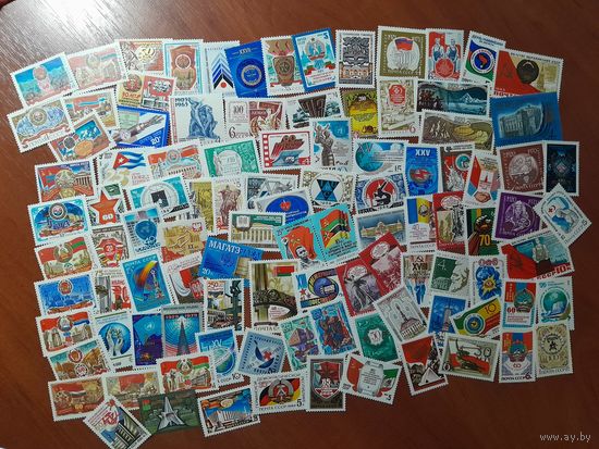 ЮБИЛЕИ, ДАТЫ (102 чистые марки СССР)