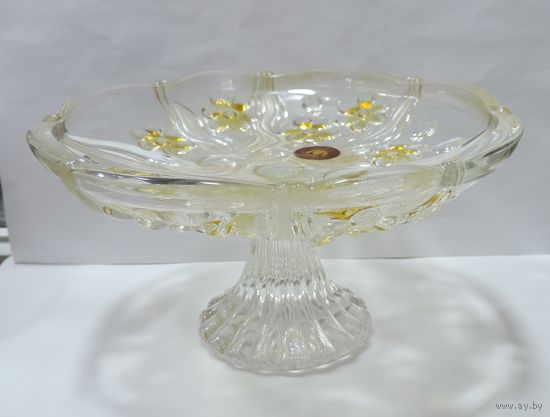 Ваза 70-е годы Германия. Высота 10.5 см. Диаметр 18.3 см.