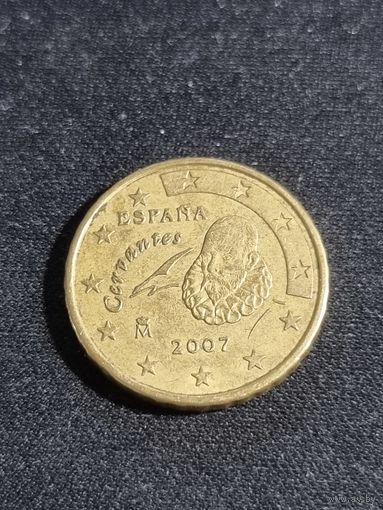 Испания 10 евроцентов 2007