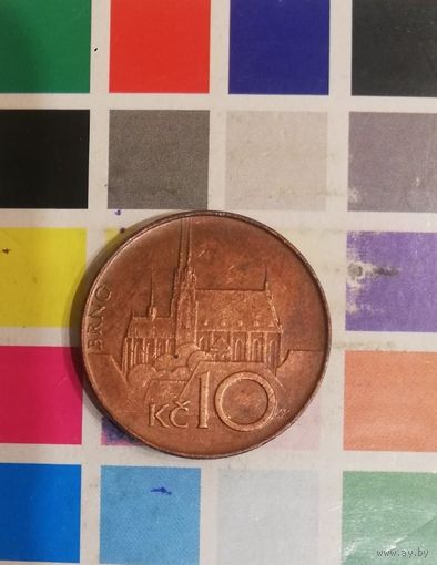 Чехия 10 крон 1993