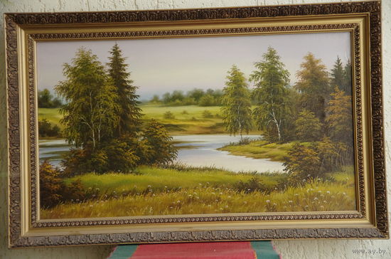 Картина ( масло, холст )    70 х 40  ;  80 х 50 )
