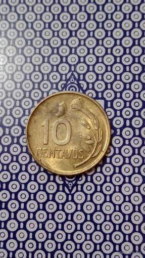 Перу 10 сентаво 1974