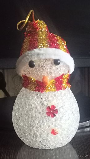 Новогодняя игрушка, Весёлый снеговик