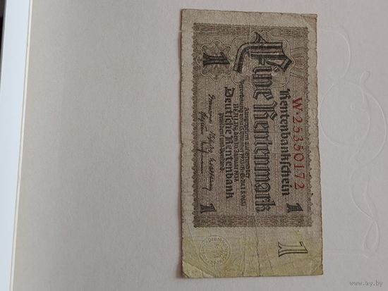 1 рейхс марка 1923 г
