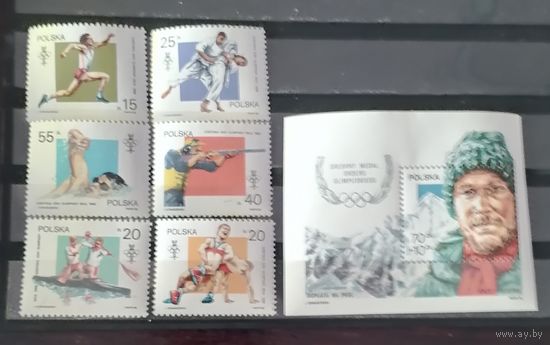 Польша 1988 ОИ В Сеуле Олимпиада спорт