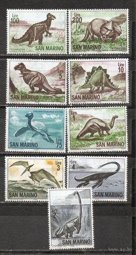 ФФ1 Сан Марино 1965 Динозавры