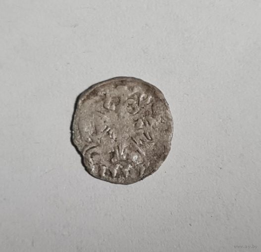 Денарий 1557 год Сигизмунд Август Вильно