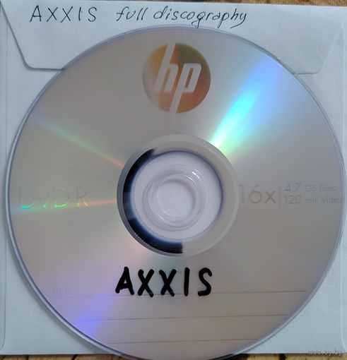 DVD MP3  AXXIS  полная дискография 1989 - 2024 (Heavy metal, Power Metal) - 1 DVD
