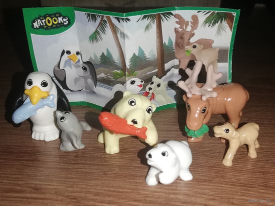 Серия игрушек из киндера