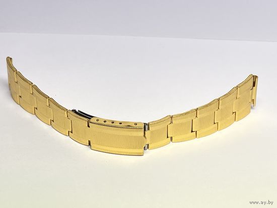 Часы наручные,БРАСЛЕТ позолоченный Au,новый СССР.Старт с рубля