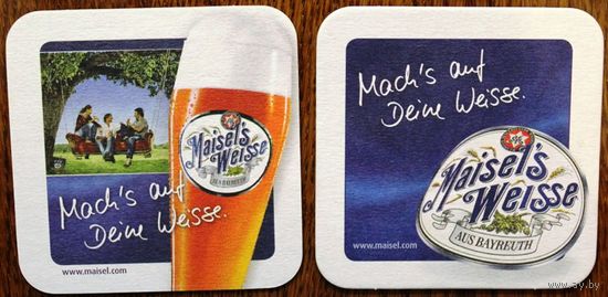 Подставка под пиво Maisel's Weisse No 1