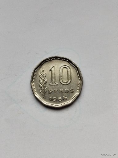 10 песо Аргентина.