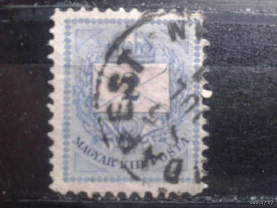 Венгрия 1881 Стандарт 2 крейцера L11 1/2