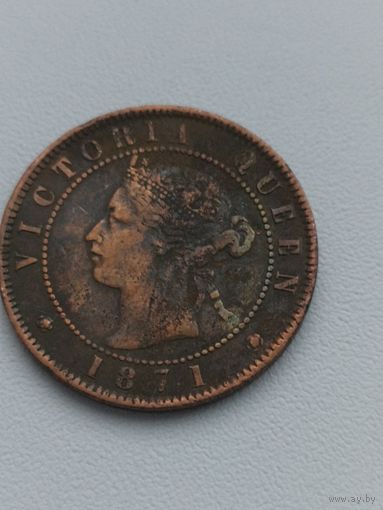 Остров Принца Эдуарда 1 цент 1871 год