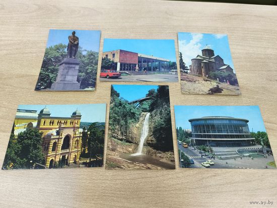 Открытки. Тбилиси. Фото В. Полякова, 1980 г. 14. Лот 2