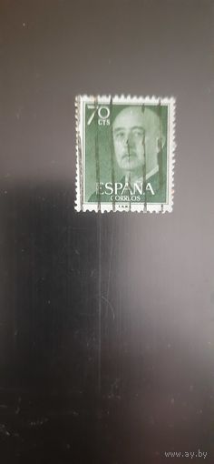 Испания. Ф.Франко. 1955г. гашеная