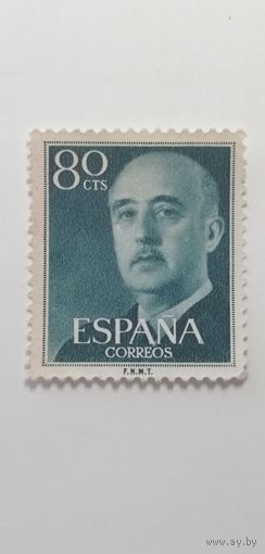 Испания 1955. Стандартный выпуск. Генерал Франко