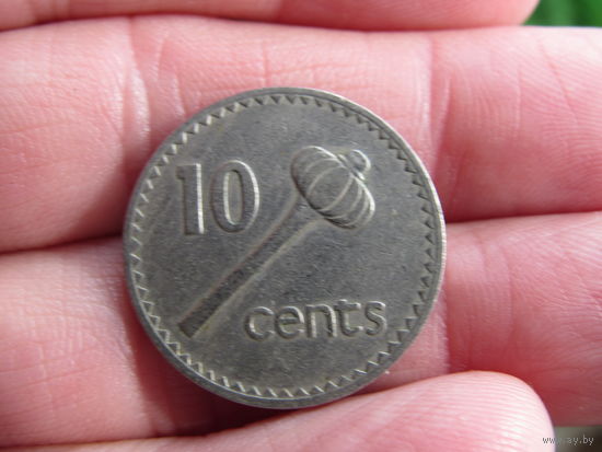 Фиджи.10 центов.1969. С 20 копеек. Распродажа коллекции. Смотрите другие лоты.