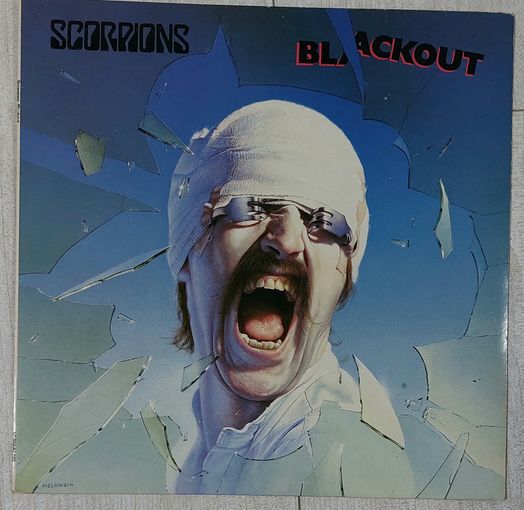 Пластинка виниловая SCORPIONS "BLACKOUT"Германия 1982г