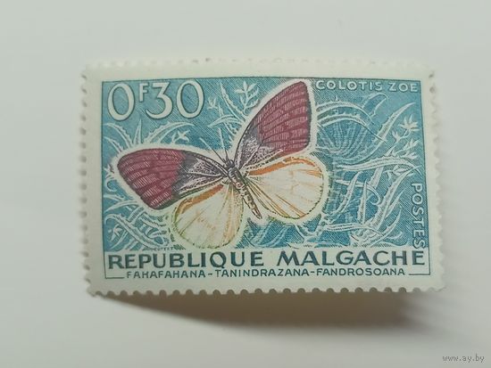 Мадагаскар 1960. Бабочки