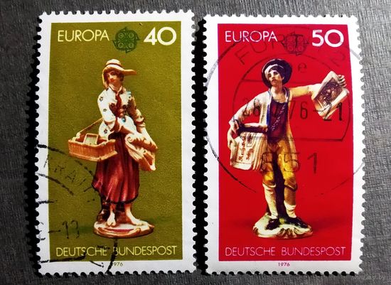 Марка Германия 1976 год Серия из 2-х марок