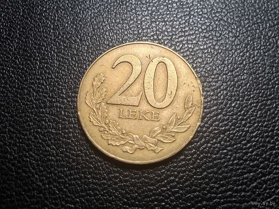 Албания 20 леков 2000
