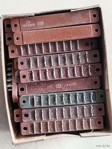 Планка монтажная 9 pin.