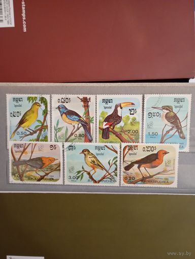 Фауна на почтовых марках