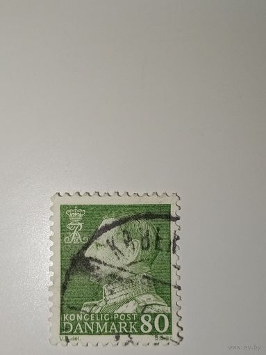 Дания Марка 1967 год Король Фредерик IX