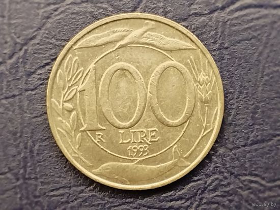100 лир Италия.