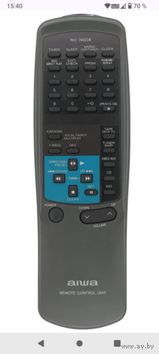 Куплю пульт aiwa rc-7as08, rc-7as09, rc-zas04