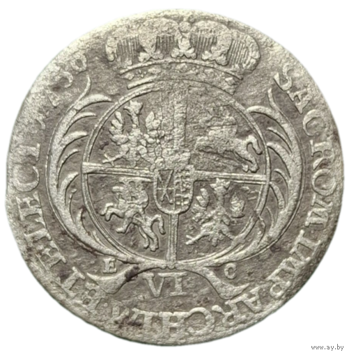 6 грошей 1756 распродажа коллекции