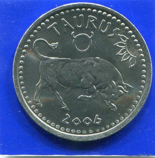 Сомалиленд 10 шиллингов 2006 UNC , Телец