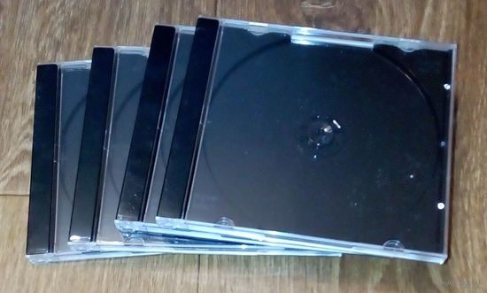 Боксы(кейсы) для дисков. Новые. 50 штук.