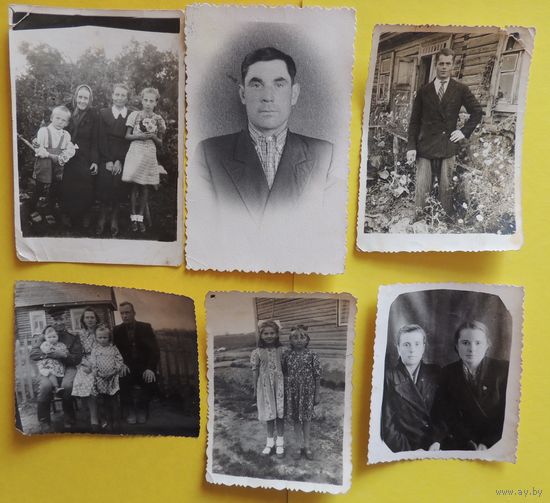 Фото "Этнография, Беларусь", 1950-е гг., 6 шт.