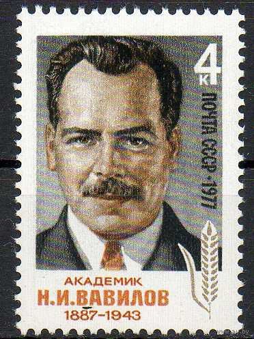 Н. Вавилов СССР 1977 год (4694) **