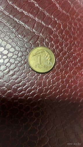 Монета 1 грош 2020г. Польша. Хорошая!